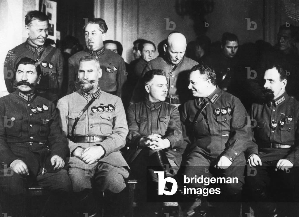 Generals of the Red Army, 1928 (b/w photo)