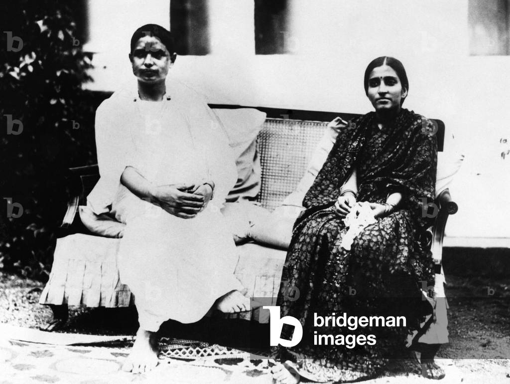 Devdas Gandhi and wife, 1933