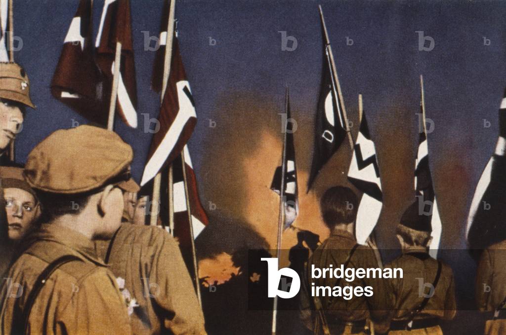 Solstice celebration of the Hitler Youth (photo)