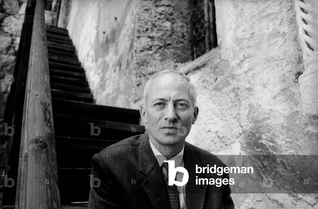 Prince Hans Adam II of Liechtenstein, Vaduz, Liechtenstein, June 2000 (b/w photo)