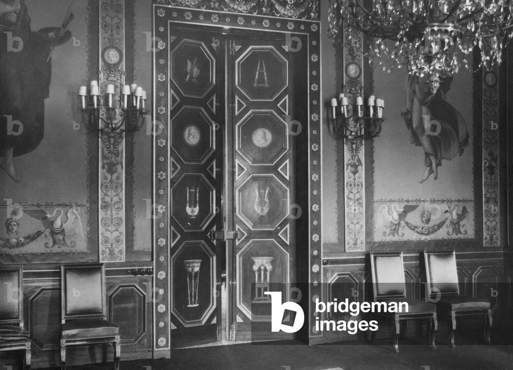 The German Embassy in Paris (b/w photo)