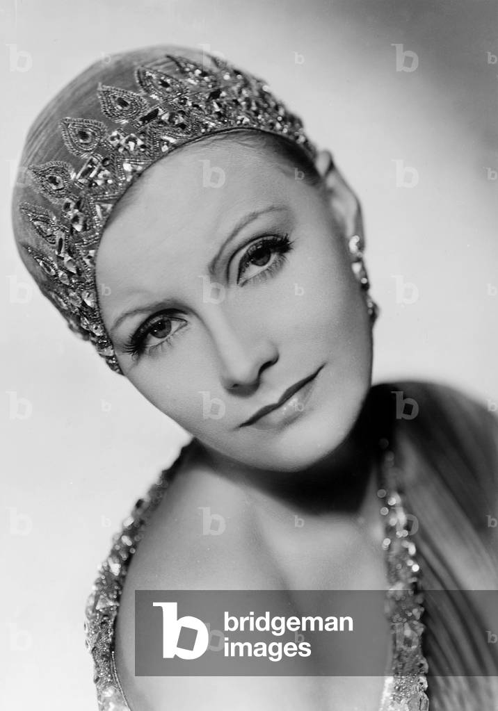 Greta Garbo in 'Mata Hari', 1931 (b/w photo)
