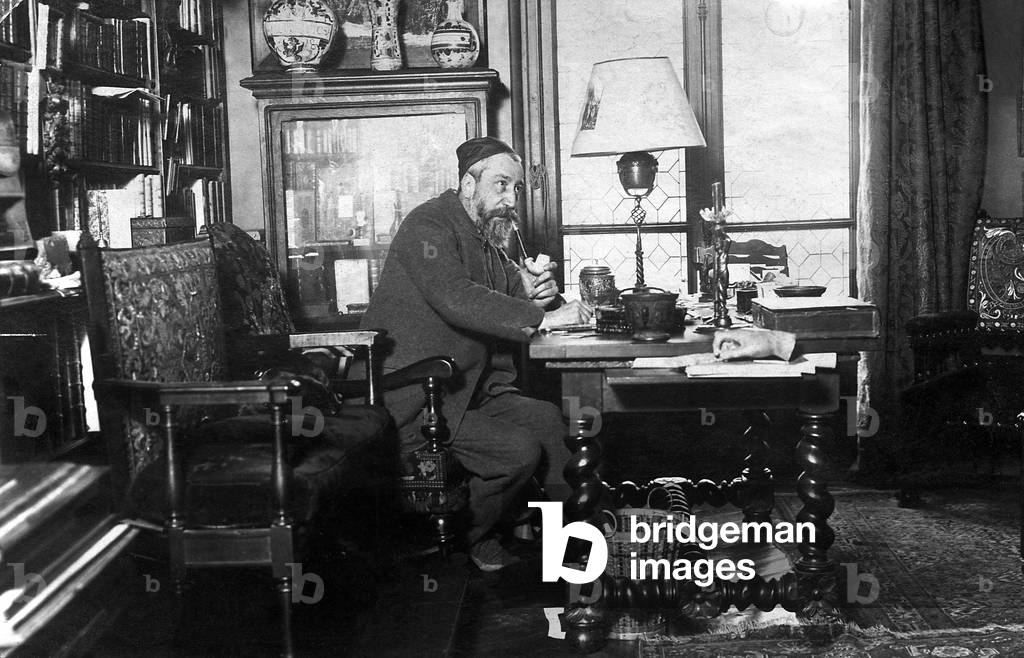 Anatole France (b/w photo)