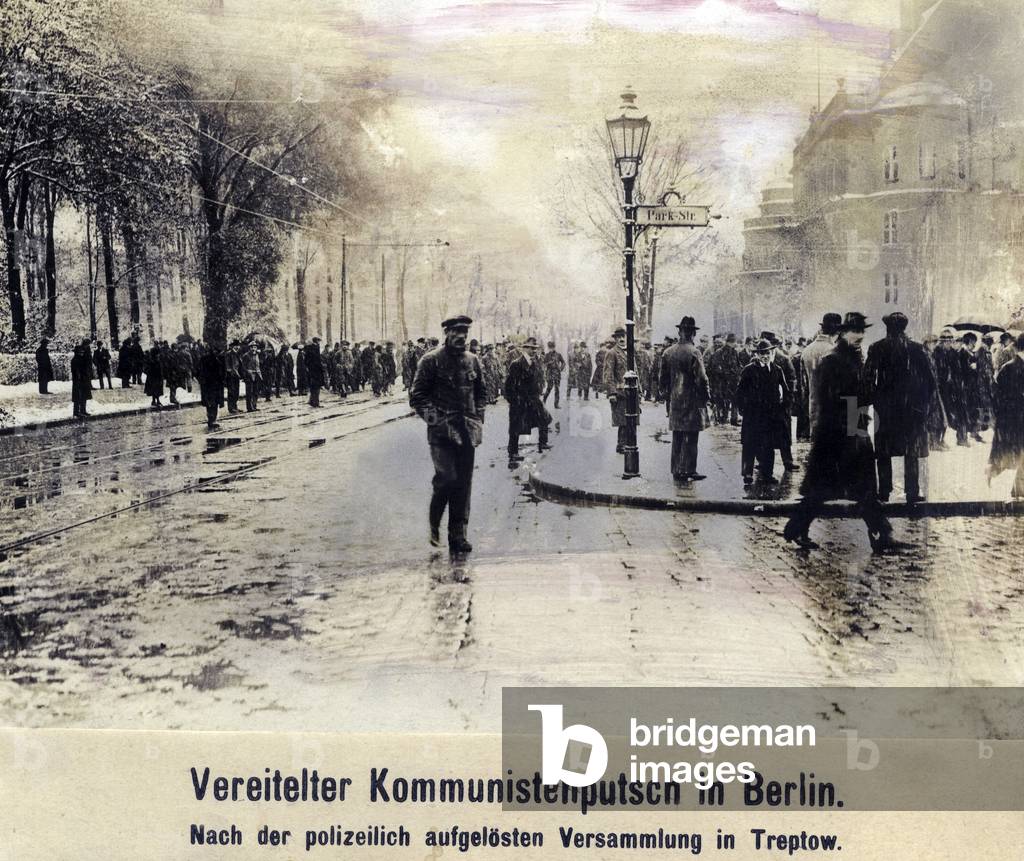 Supression of the Council Movement in 1919