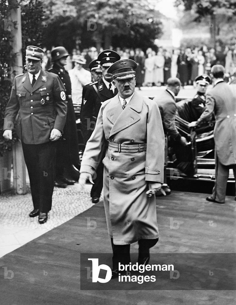 Adolf Hitler in Berlin,1937 (b/w photo)