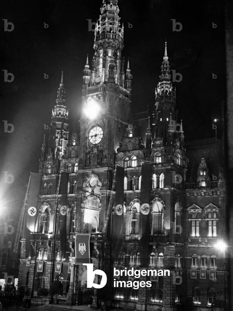 City hall of Reichenberg, 1938