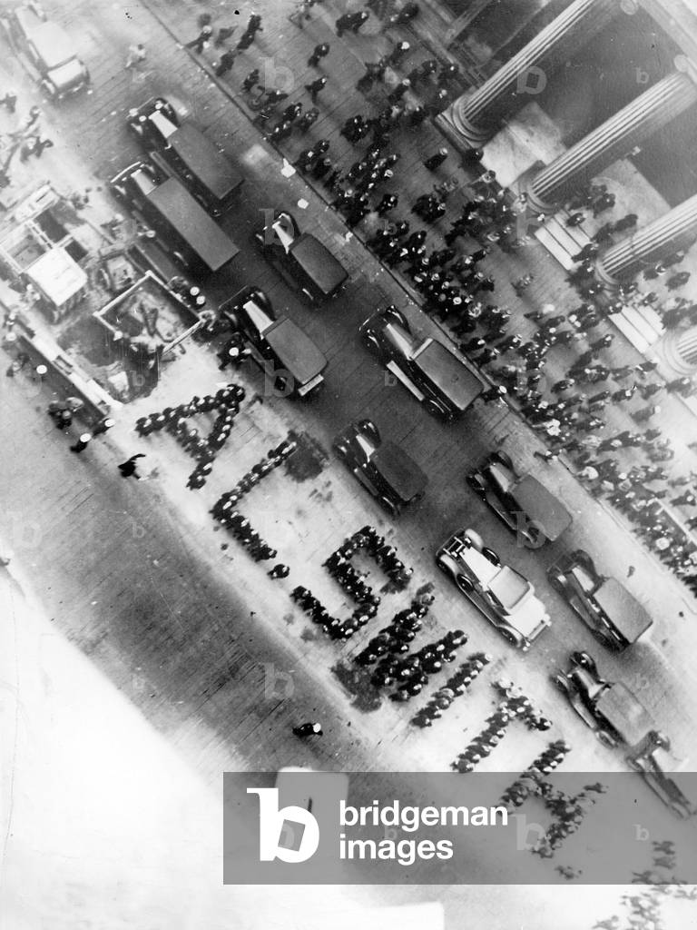 Elections in the USA (b/w photo)