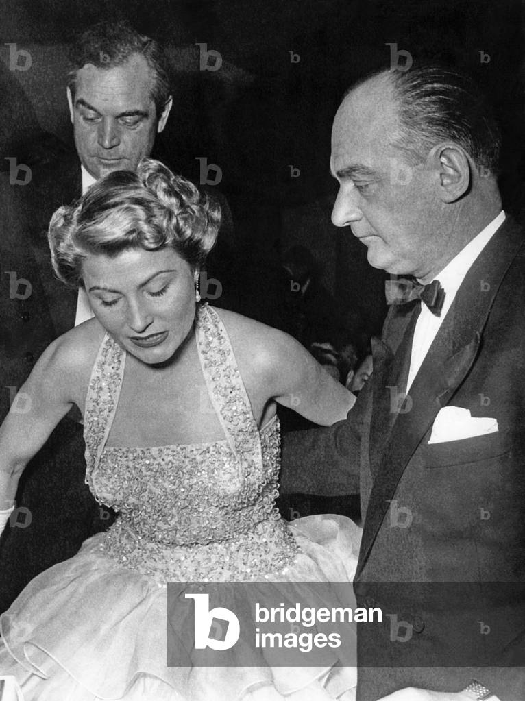 Winnie Markus and Willi Forst (b/w photo)
