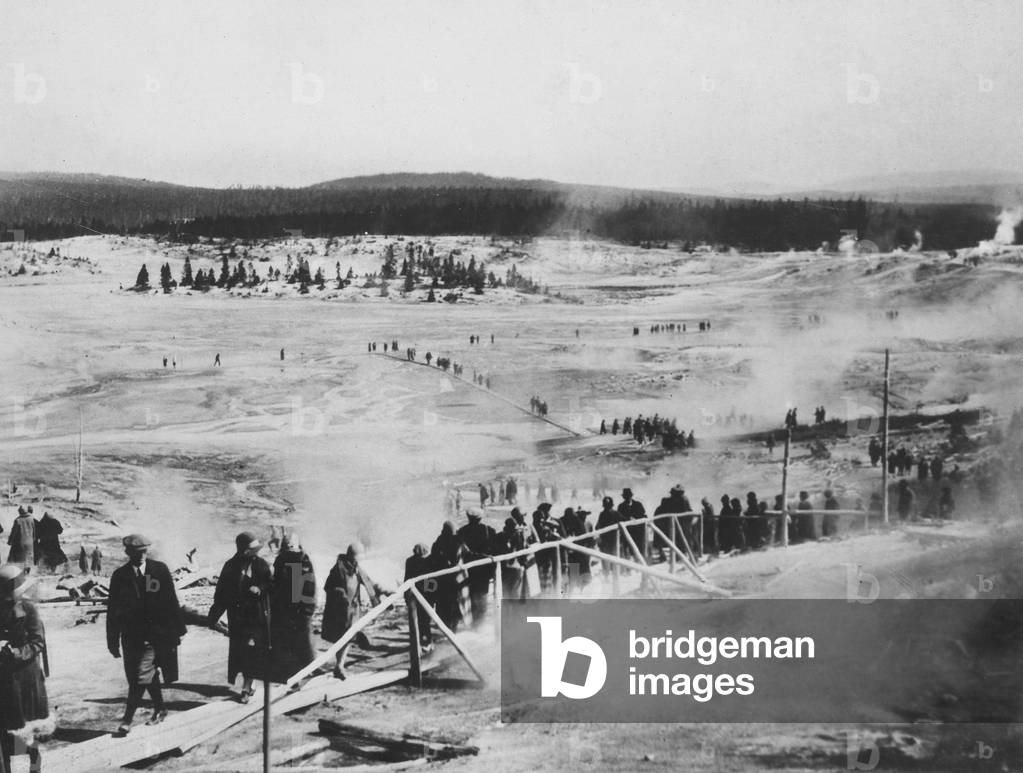 Yellowstone National Park, around 1920