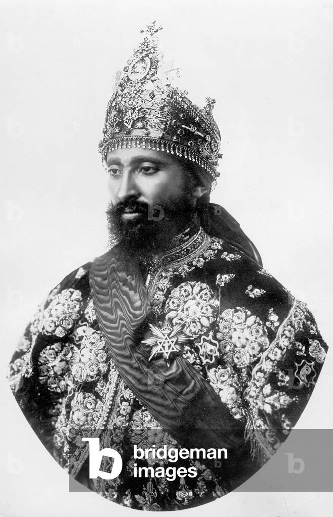 Haile Selassie, 1924 (b/w photo)