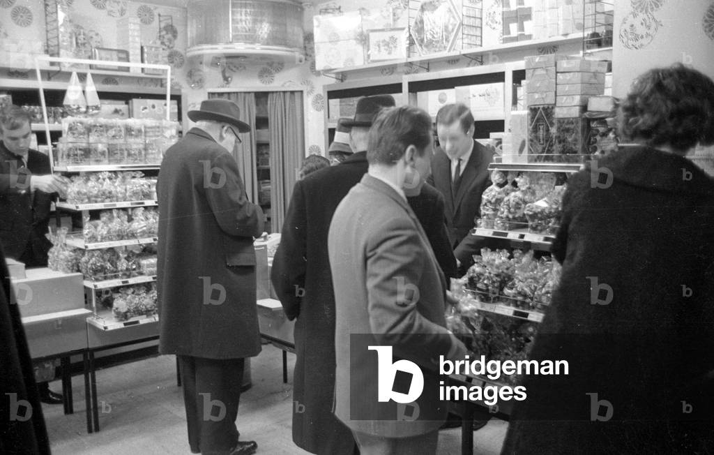 Ludwig Erhard in Bonn, 1964 (b/w photo)