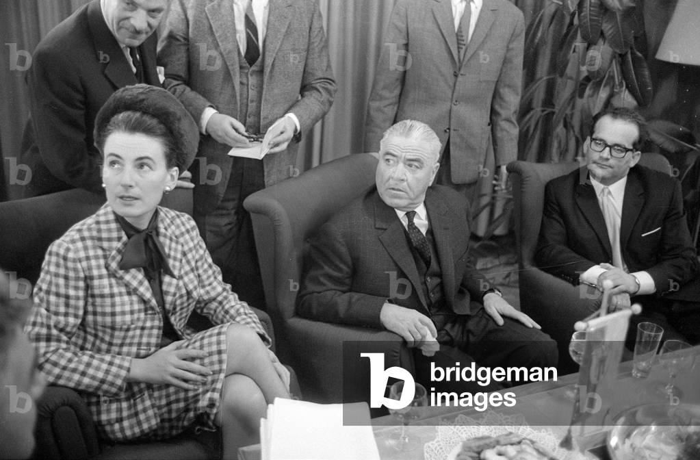 Ion Gheorghe Maurer in Austria, 1965 (b/w photo)