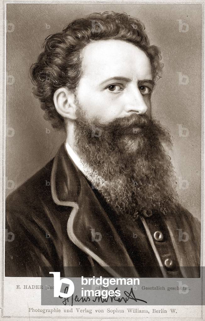 Hans Makart (b/w photo)