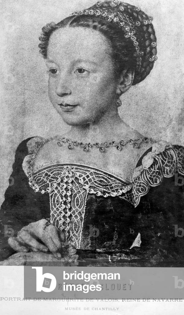 Margaret of Valois (b/w photo)