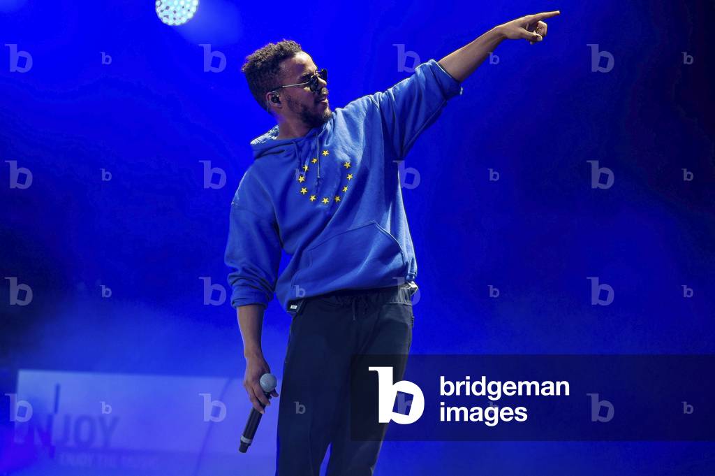 Denyo (Beginner) live at the N-Joy Starshow at the Expo Plaza, Hannover, 2017 (photo)