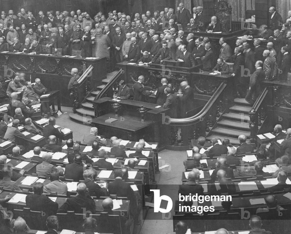 The Reichstag meeting of September 1932