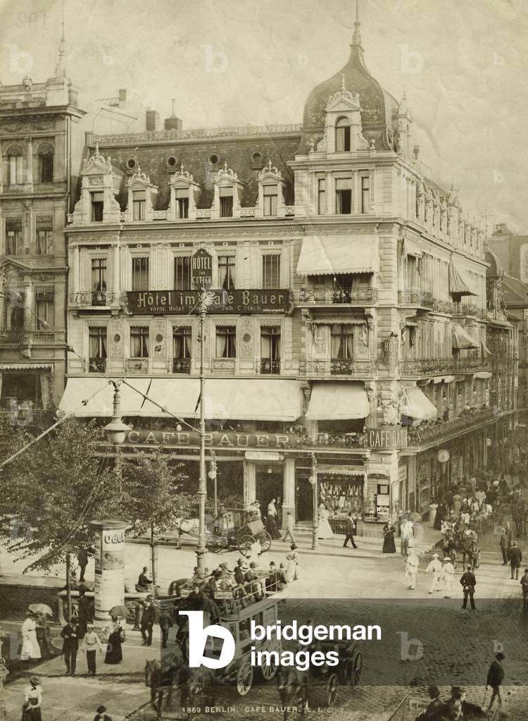 Cafe Bauer, 1869