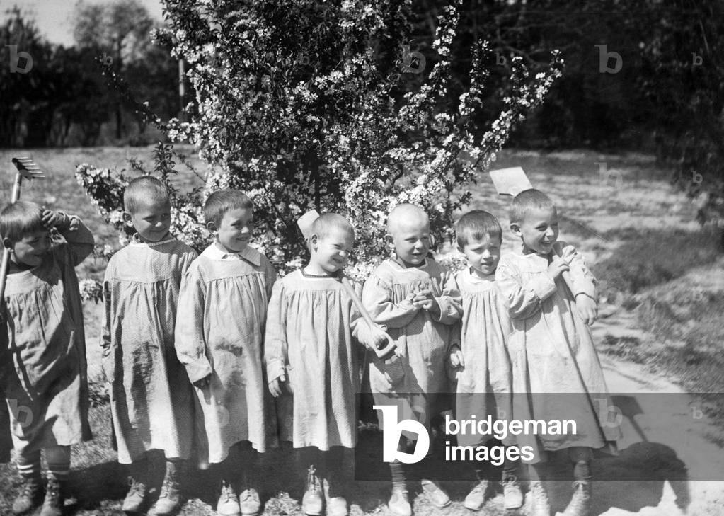 Emergency children's home in Berlin Wilmersdorf, 1923
