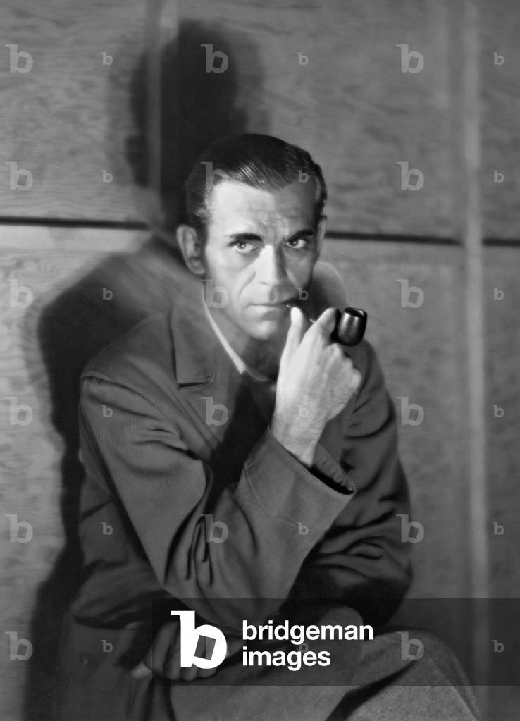 Boris Karloff, 1933 (b/w photo)