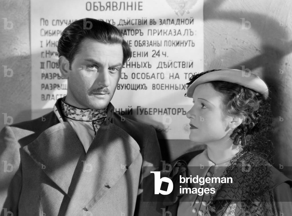Adolf Wohlbrueck and Maria Andergast in 'The Czar's Courier', 1936 (b/w photo)