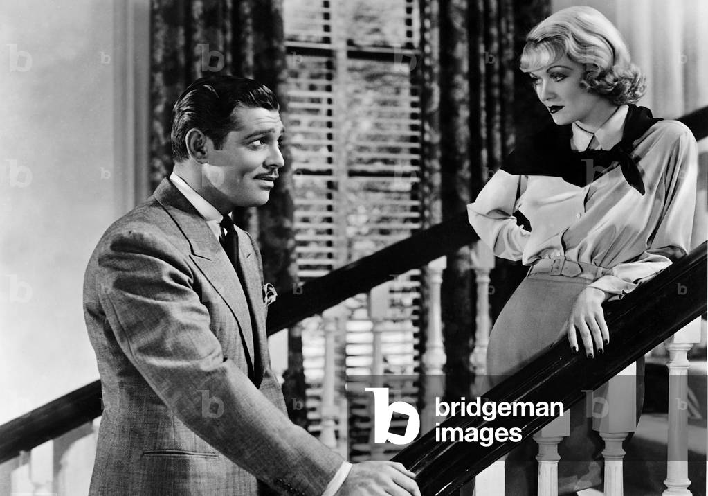 Clark Gable and Constance Bennett in 'After Office Hours', 1935 (b/w photo)