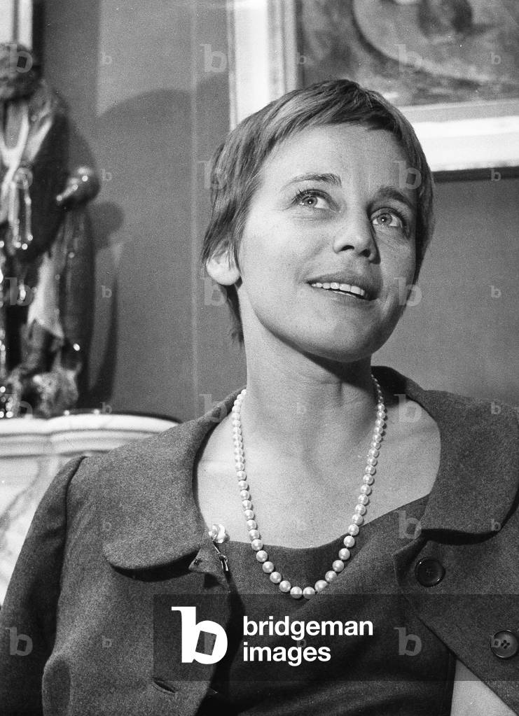 Maria Schell, 1959 (b/w photo)