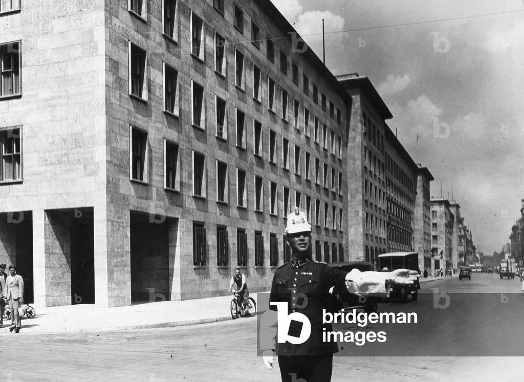 The Reich Aviation Ministry in Berlin, 1936 (b/w photo)