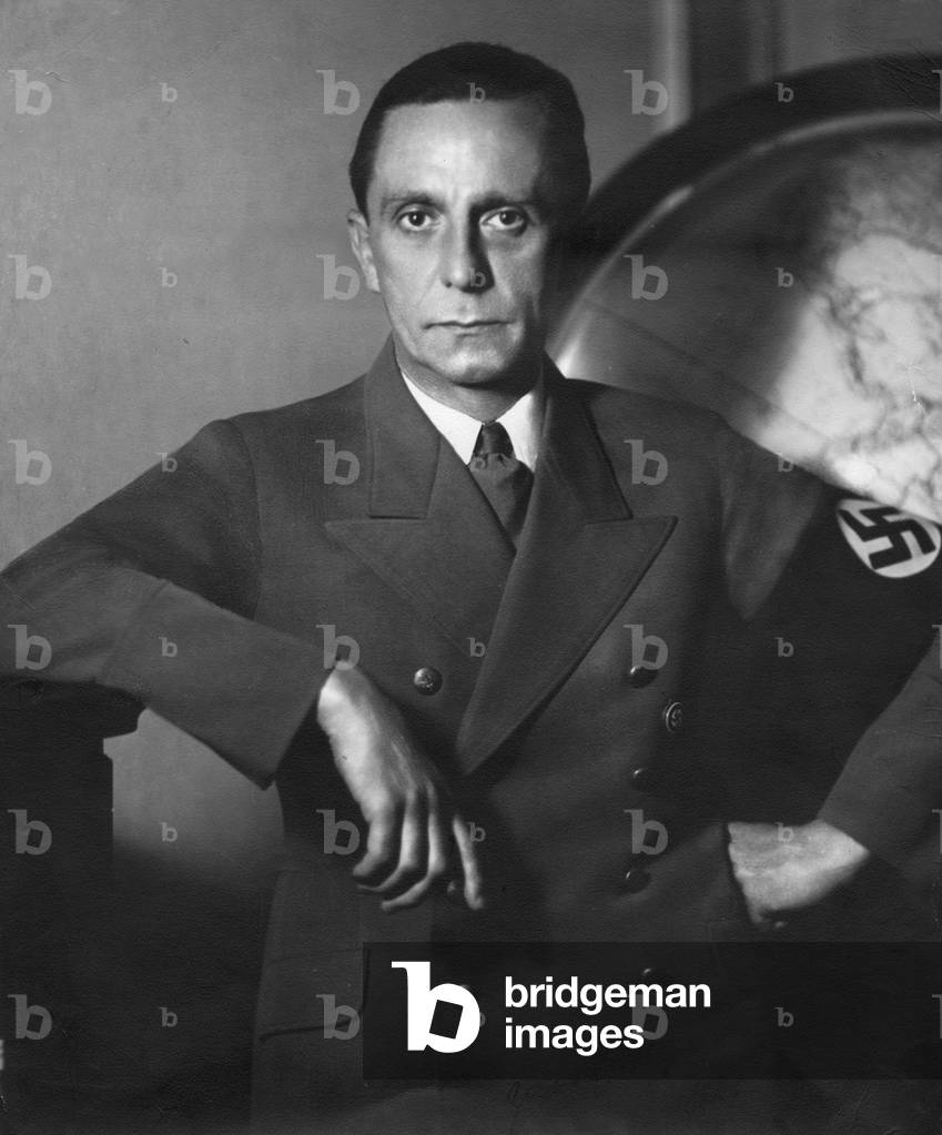 Joseph Goebbels, 1942 (b/w photo)