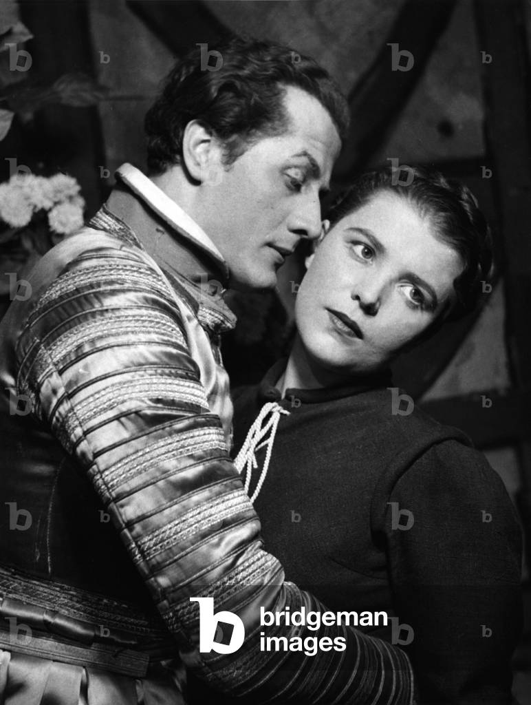 Max Richter and Toni van Eyck in 'Faust', 1937 (b/w photo)