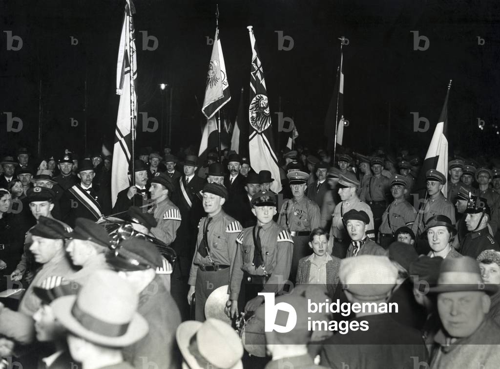 Parade of the Berlin national associations of the German National People's Party, 1931