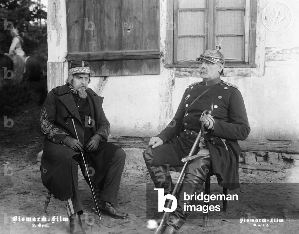 Scene from 'Bismarck Part 2' (b/w photo)