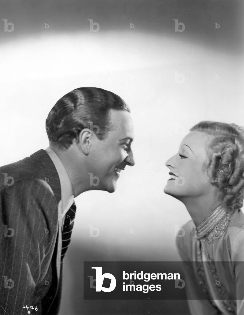 Willy Fritsch and Lilian Harvey in 'Children of fortune', 1936 (b/w photo)