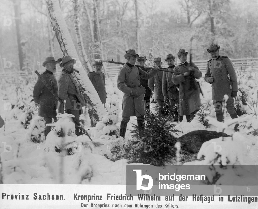 Court hunting in Letzlingen, 1903