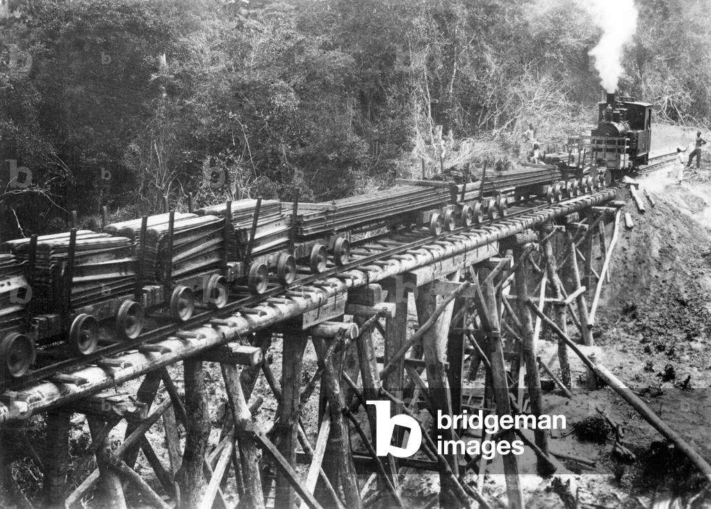 German East Africa and Sansibar: railway