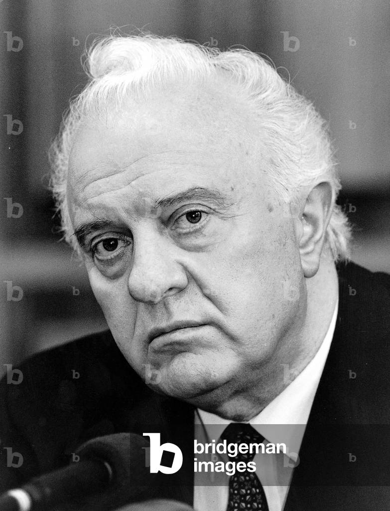 Eduard Shevardnadze, 1993 (b/w photo)