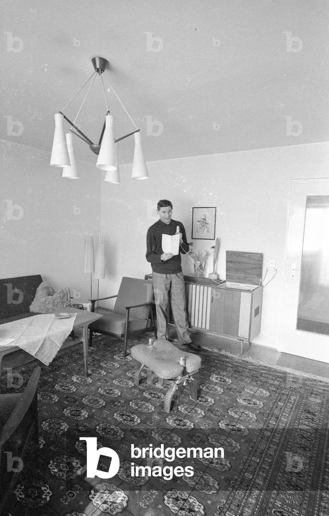 Petar Radenkovic, 1965 (b/w photo)