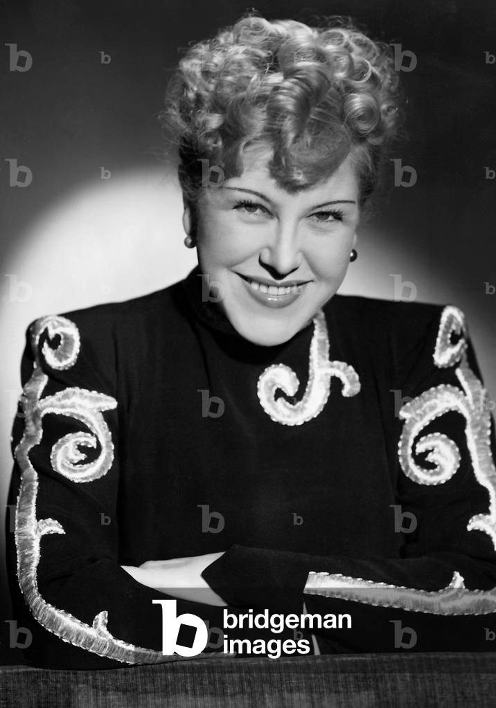 Ida Wuest in 'Schmidt and Schmidtchen', 1942 (b/w photo)