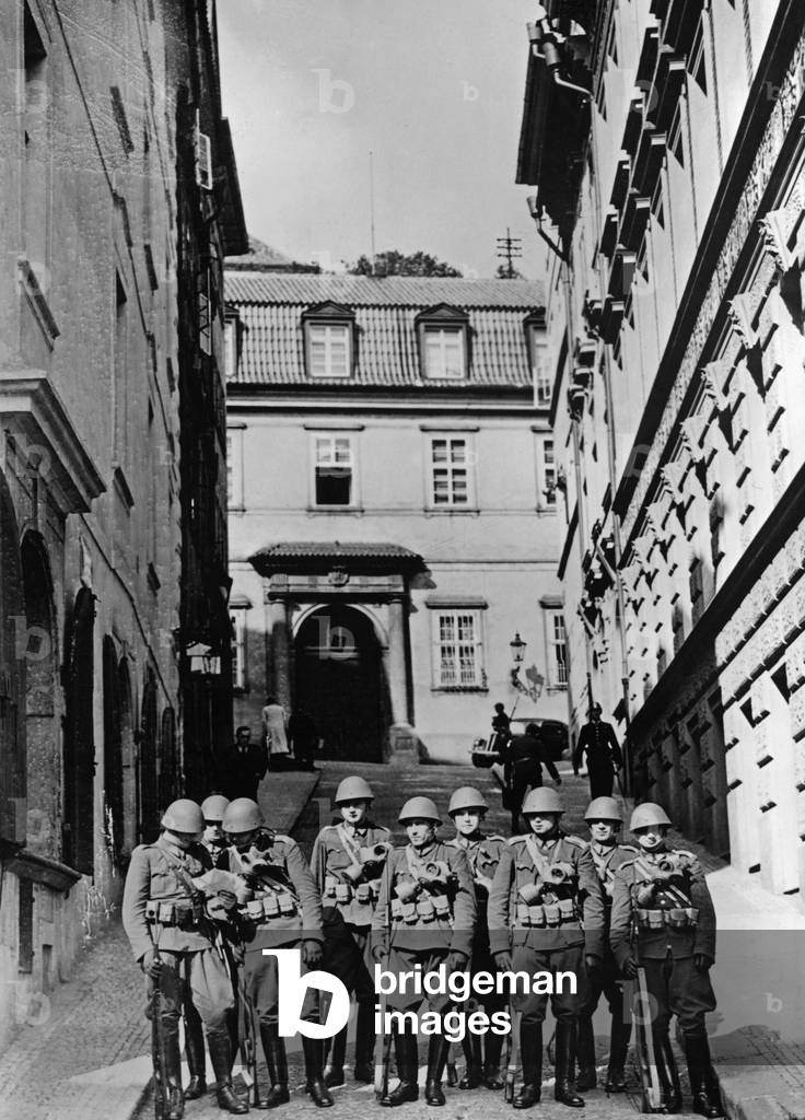 Lockdown of the German Embassy in Prague, 1938