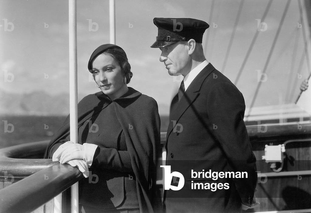 Brigitte Horney and Karl Ludwig Diehl in 'A Man Wants to Get to Germany', 1934 (b/w photo)