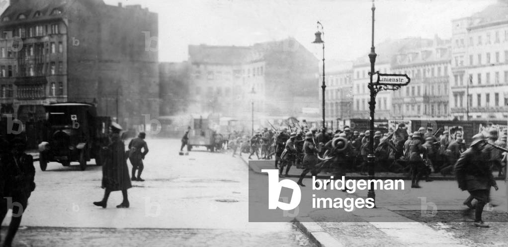Mission of Freikorps soldiers in Berlin, 1919