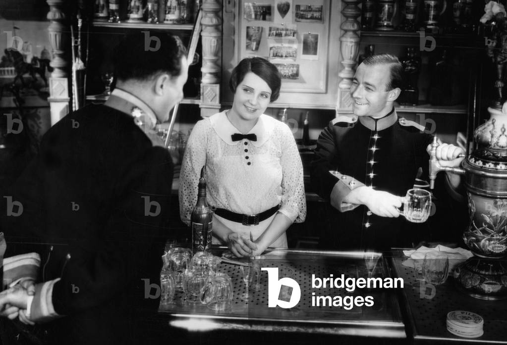Heinz Ruehmann, Fritz Kampers and Christl Mardayn in The Pride of the Third Company, 1932
