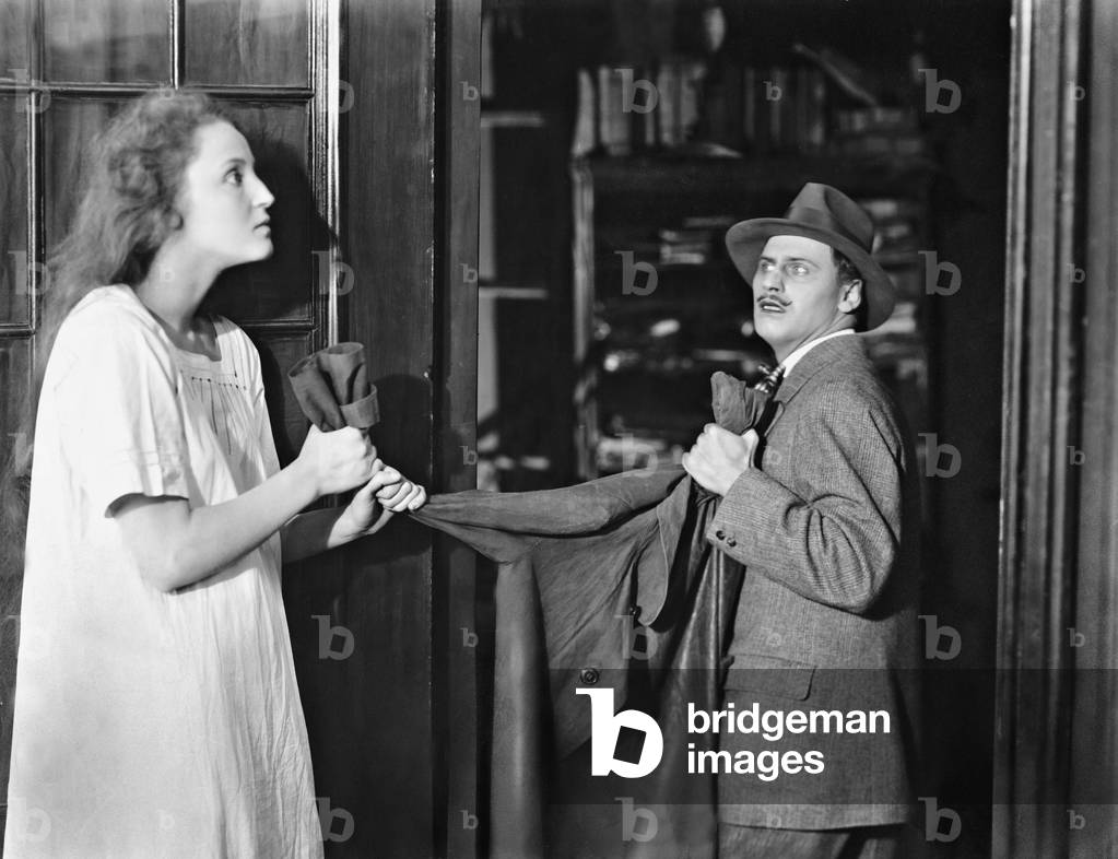 Brigitte Helm and Fritz Rasp in 'Die Liebe der Jeanne Ney', 1927 (b/w photo)