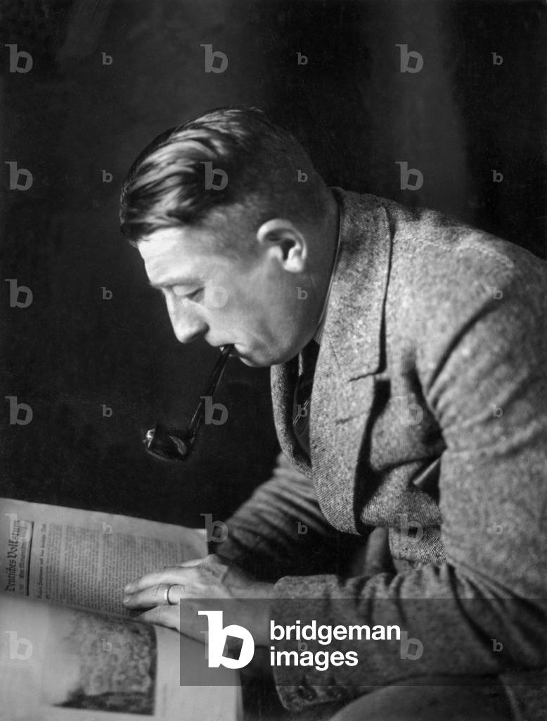 Graf Felix von Luckner, 1935 (b/w photo)