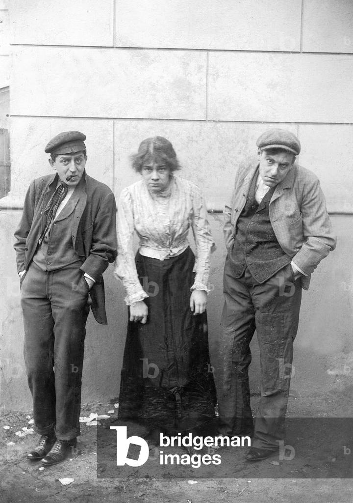 Carl Meinhard, Tilla Durieux, and Rudolf Bernauer, 1904 (b/w photo)