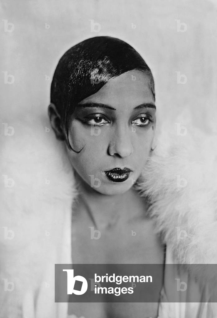Josephine Baker, 1928 (b/w photo)