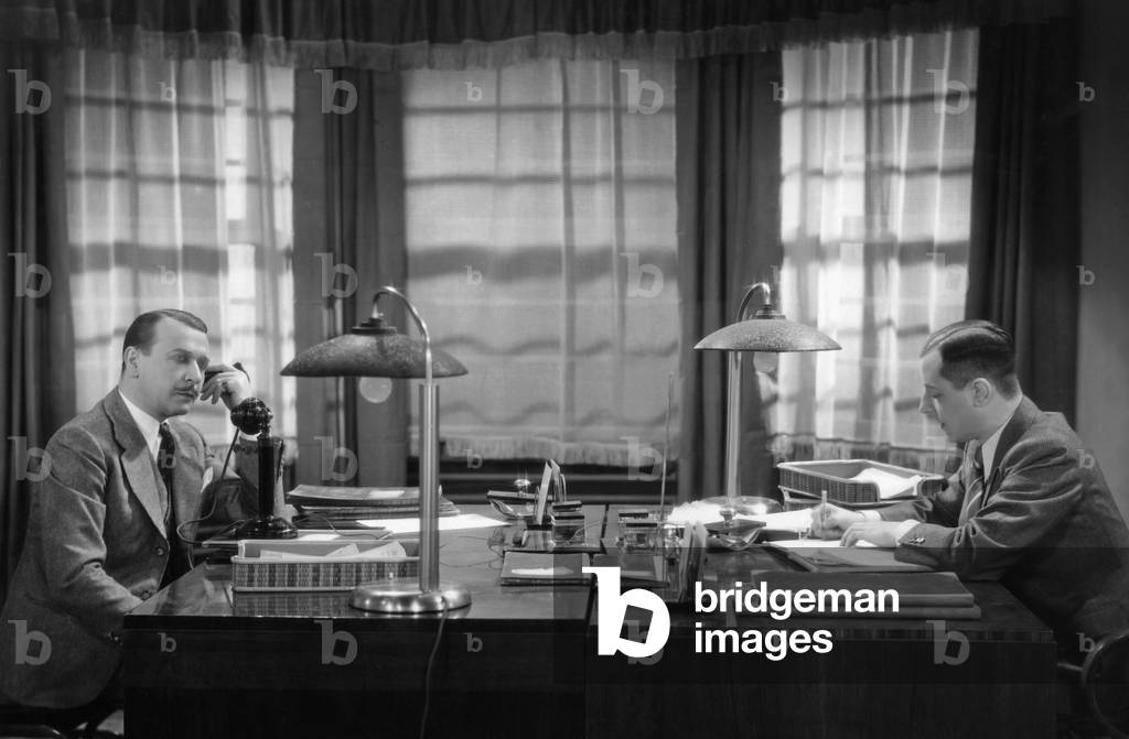 Georg Alexander and Hans Leisner Fischer in 