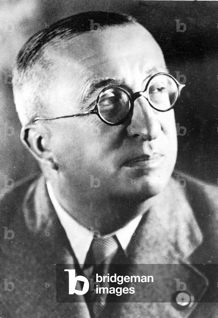 Ernst Heinkel (1888-1958), German aircraft designer (b/w photo)
