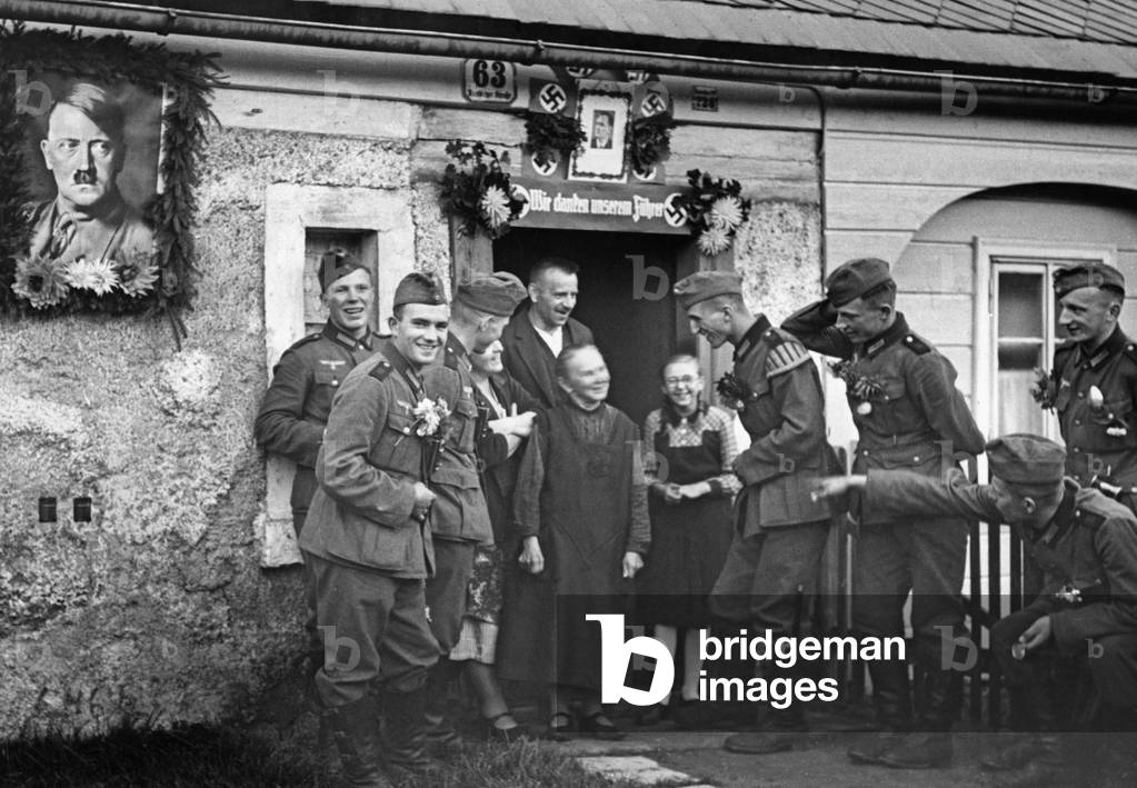 Occupation of the Sudetenland by German troops, 1938