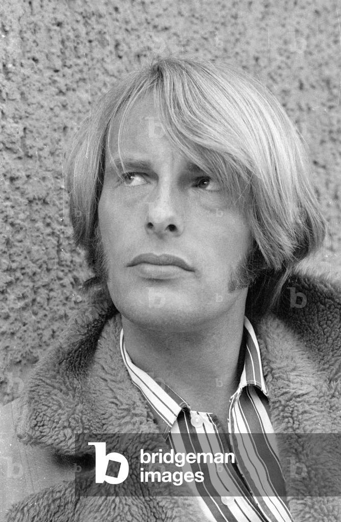 Male model, 1971 (b/w photo)