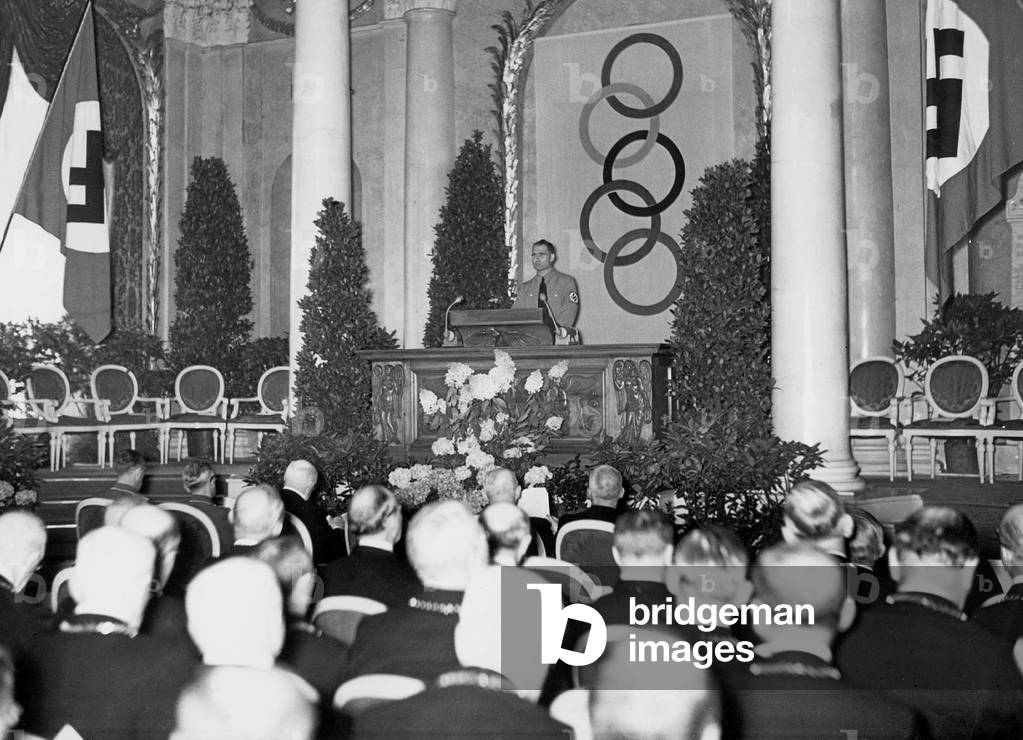 Rudolf Hess, 1936 (b/w photo)